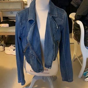 Size L free people Jean jacket